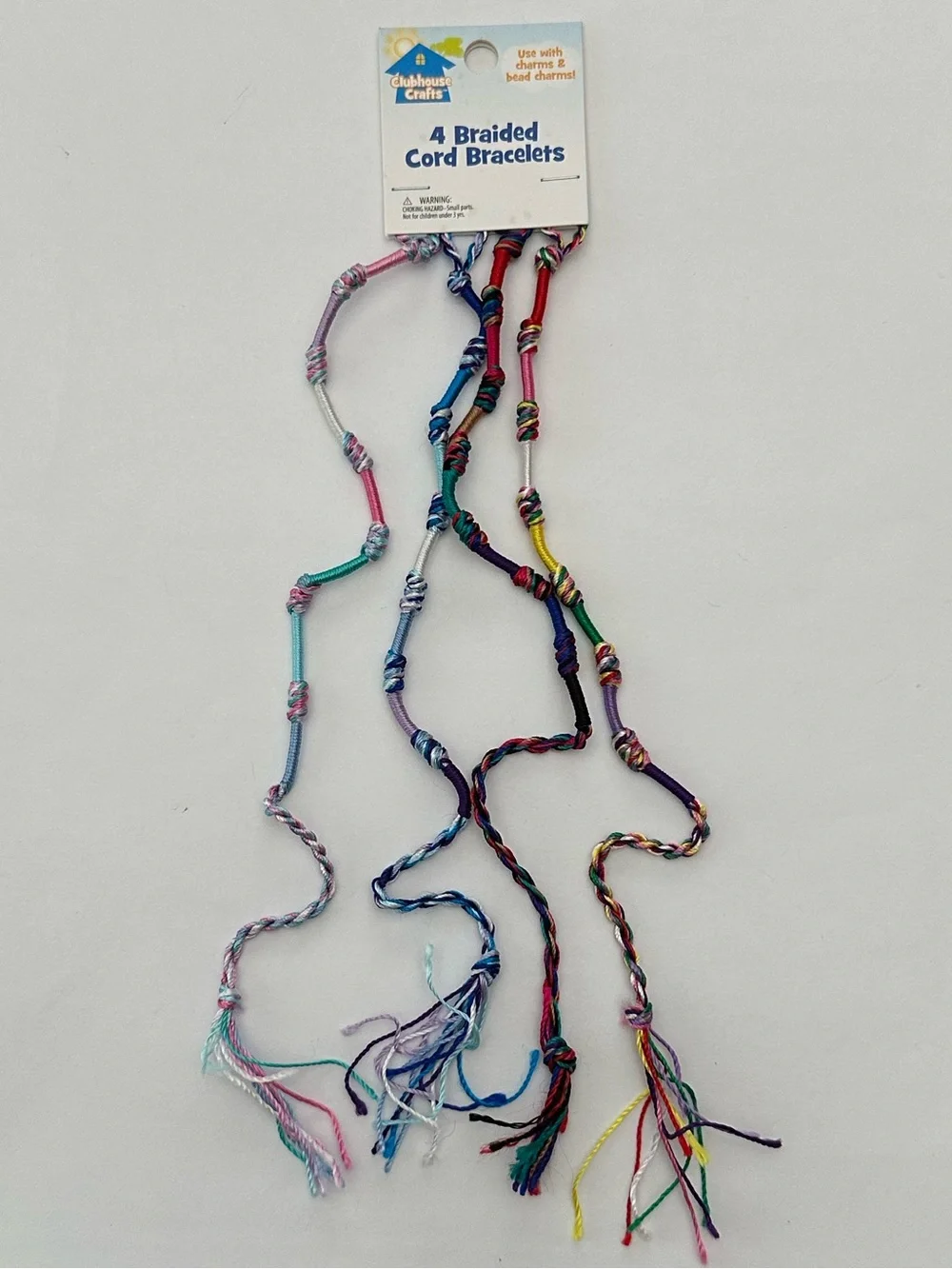 JoAnn Fabrics Braided Bubble Bead Stretch Cord Bracelet Bundle
